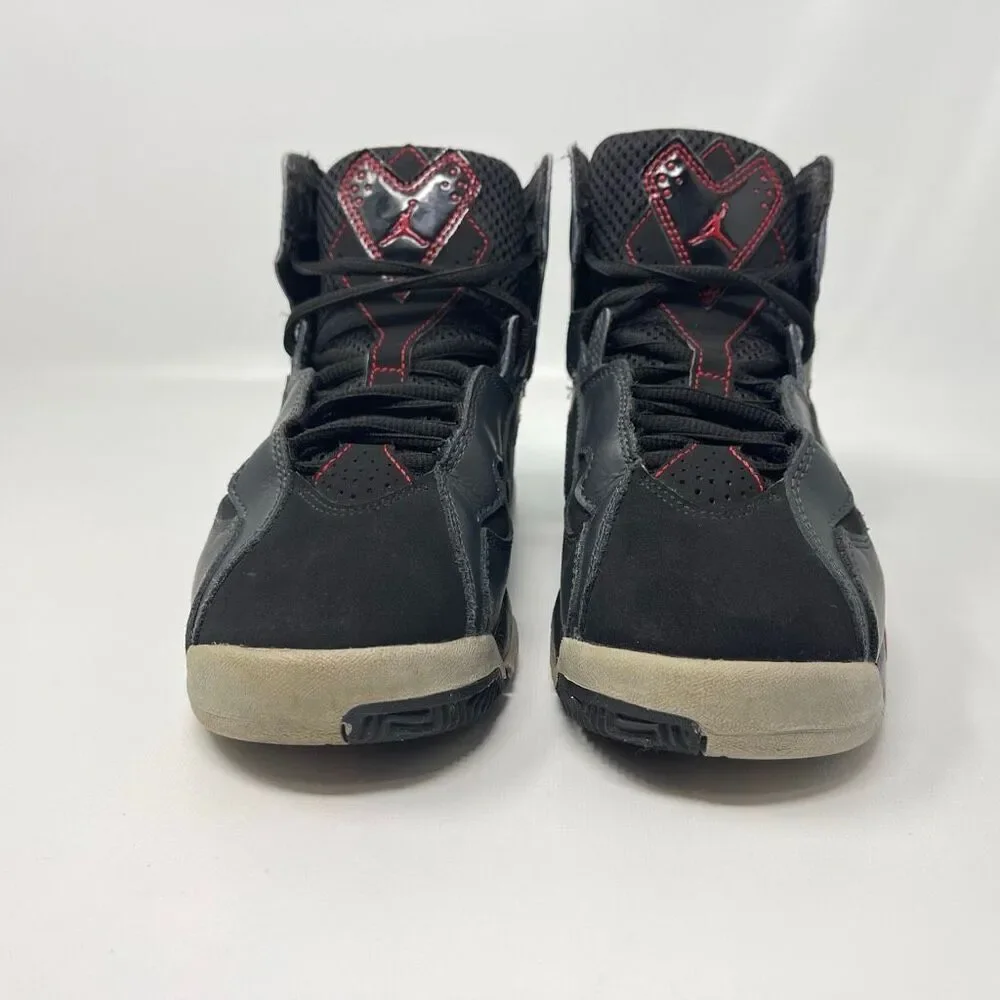 Nike Air Jordan True Flight GS BG Bred Basketball Shoes 343795-002 Youth Size 5Y